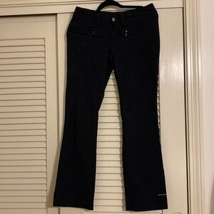 Columbia Omni shield women’s black pants.